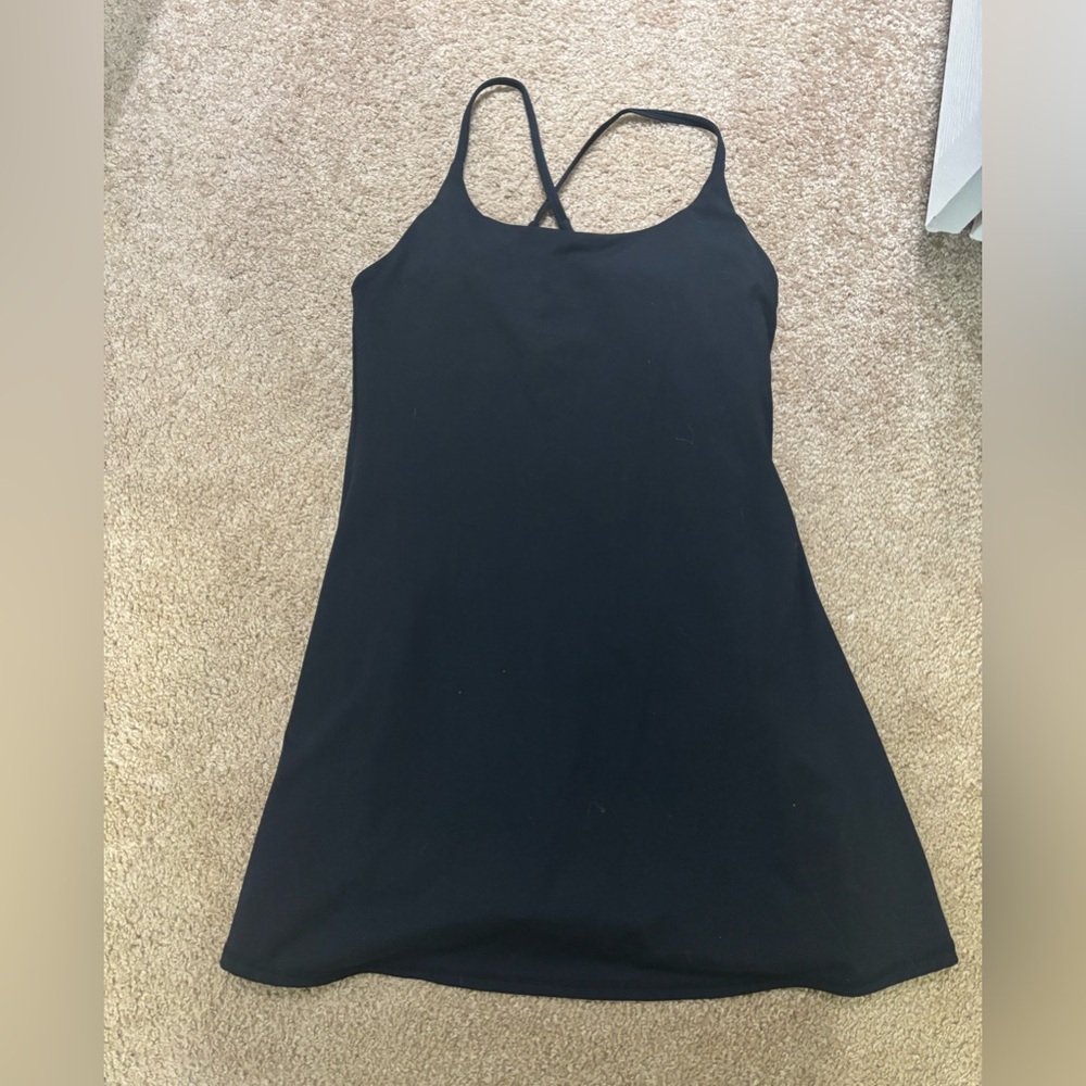 Halara Softlyzero™ Plush Backless Active Dress-Easy Peezy Edition